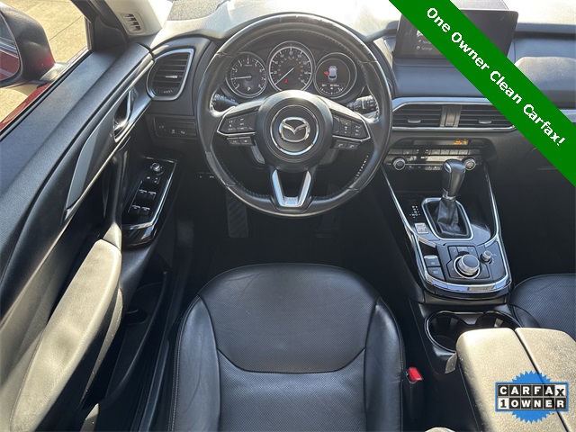 2023 Mazda CX-9 Touring Plus Red at DeMontrond Mazda