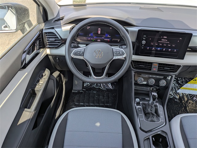 2025 Volkswagen Taos 1.5T S White at Stokes Volkswagen
