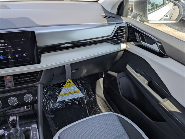 2025 Volkswagen Taos 1.5T S White at Stokes Volkswagen