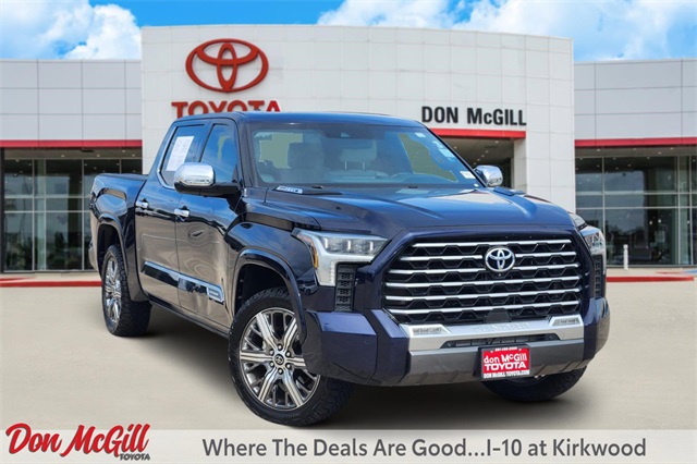 2023 Toyota Tundra Hybrid Capstone  at Don McGill Toyota