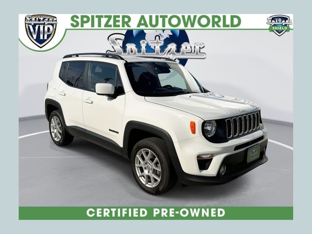 Alpine White Clearcoat 2021 Jeep Renegade Latitude 4WD SUV / Crossover Four-Wheel Drive 9-Speed Automatic