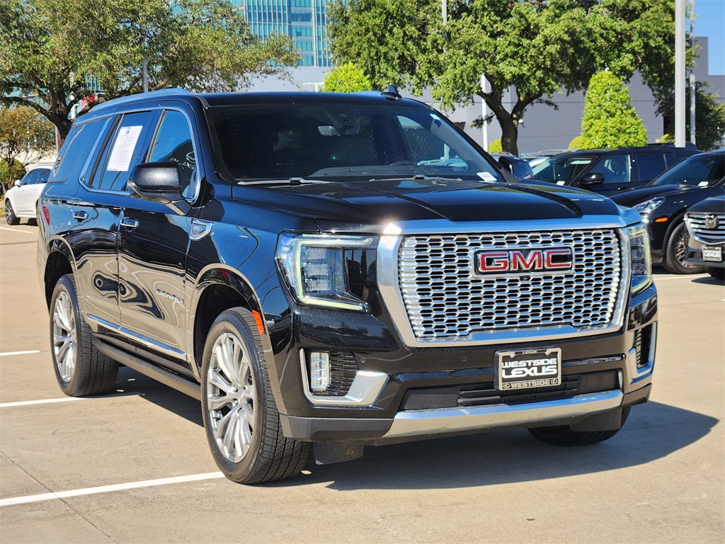 2021 GMC Yukon Denali Black at Wharton Chevrolet GMC