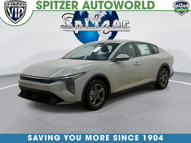 Morning Haze 2026 Kia K4 LXS FWD Sedan Front-Wheel Drive Continuously Variable Transmission