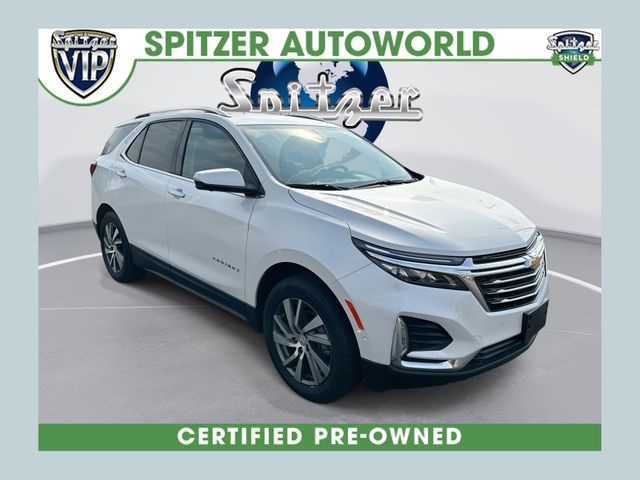 White (Iridescent Pearl Tricoat) 2022 Chevrolet Equinox Premier AWD with 1LZ SUV / Crossover Four-Wheel Drive 6-Speed Automatic Overdrive