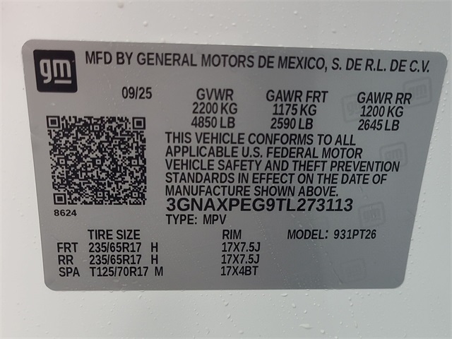2026 – Chevrolet – Equinox