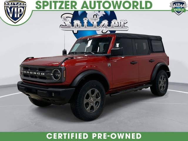 Hot Pepper Red Metallic Tinted Clearcoat 2024 Ford Bronco Big Bend 4-Door 4WD SUV / Crossover Four-Wheel Drive Automatic