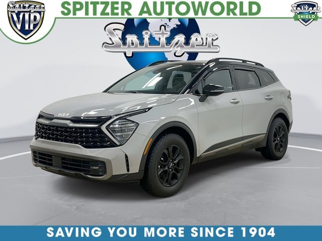 Wolf Gray/Ebony Black Roof 2024 Kia Sportage X-Pro AWD SUV / Crossover All-Wheel Drive 8-Speed Automatic