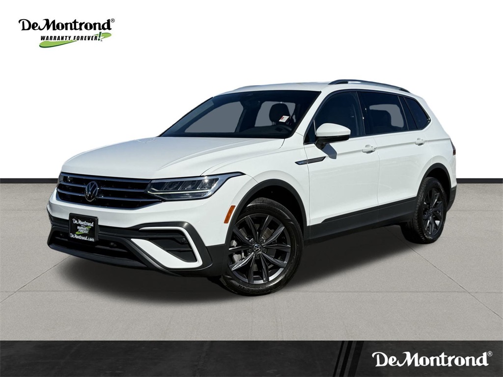 2022 Volkswagen Tiguan 2.0T SE White at Wharton Ford