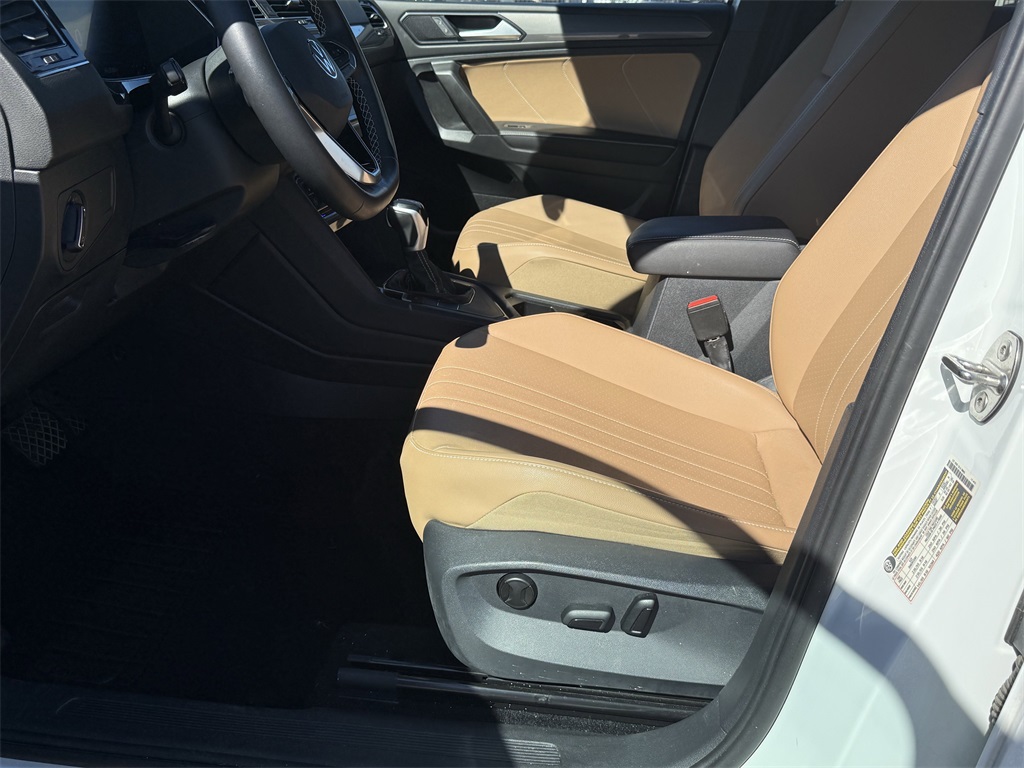 2022 Volkswagen Tiguan 2.0T SE White at Wharton Ford