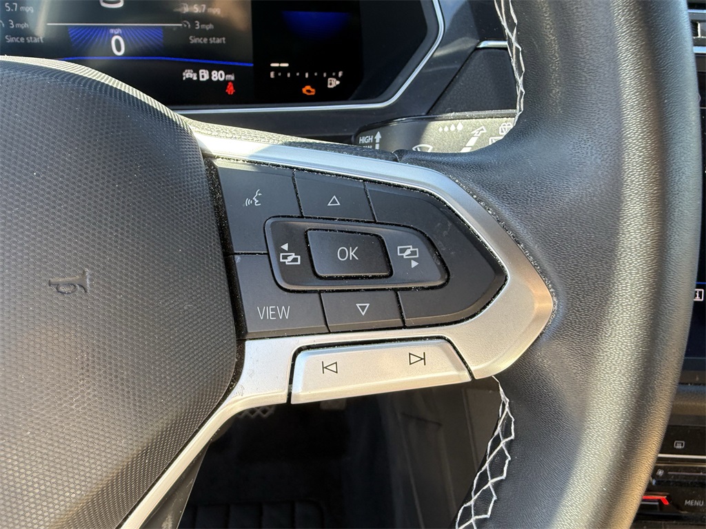 2022 Volkswagen Tiguan 2.0T SE White at Wharton Ford