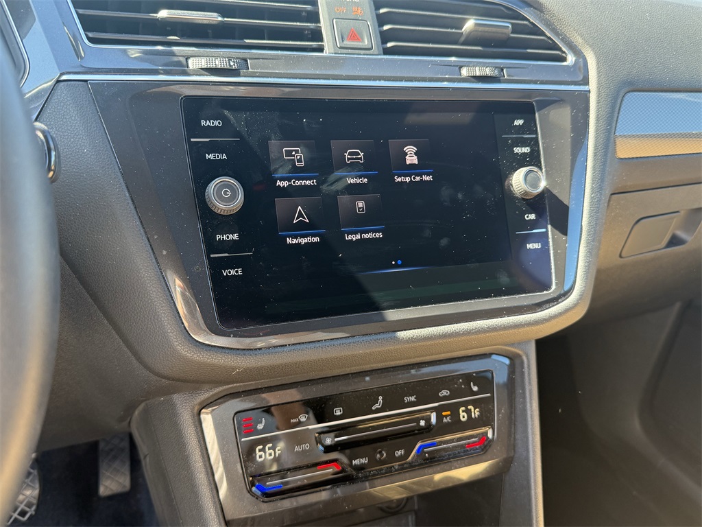 2022 Volkswagen Tiguan 2.0T SE White at Wharton Ford