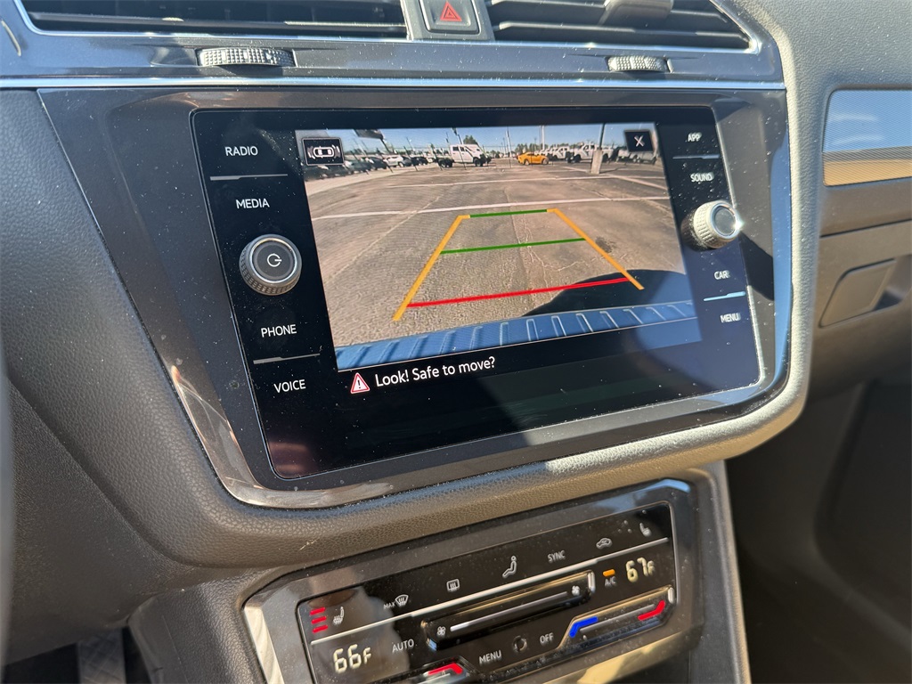 2022 Volkswagen Tiguan 2.0T SE White at Wharton Ford