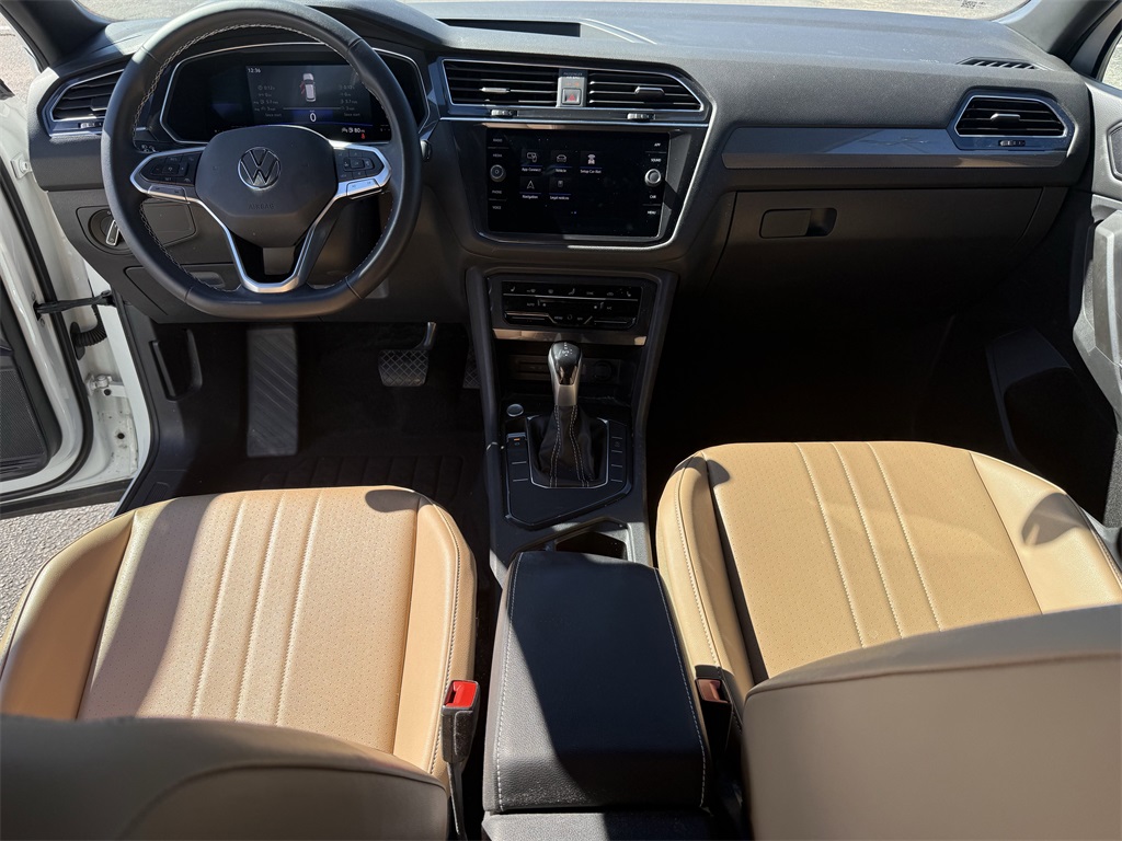 2022 Volkswagen Tiguan 2.0T SE White at Wharton Ford