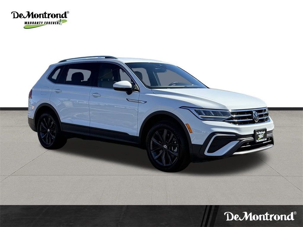 2022 Volkswagen Tiguan 2.0T SE White at Wharton Ford