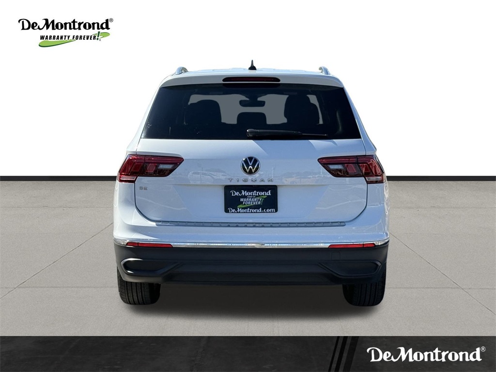 2022 Volkswagen Tiguan 2.0T SE White at Wharton Ford