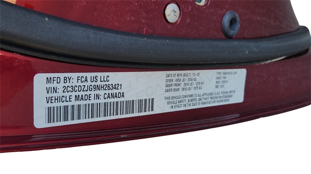 2022 Dodge Challenger