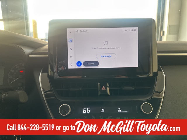 2024 Toyota Corolla LE Silver at Don McGill Toyota