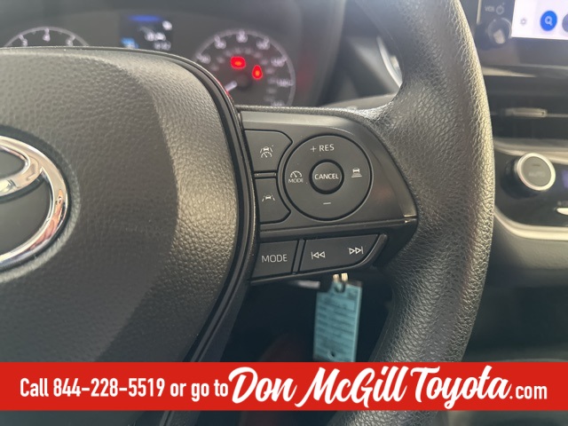 2024 Toyota Corolla LE Silver at Don McGill Toyota