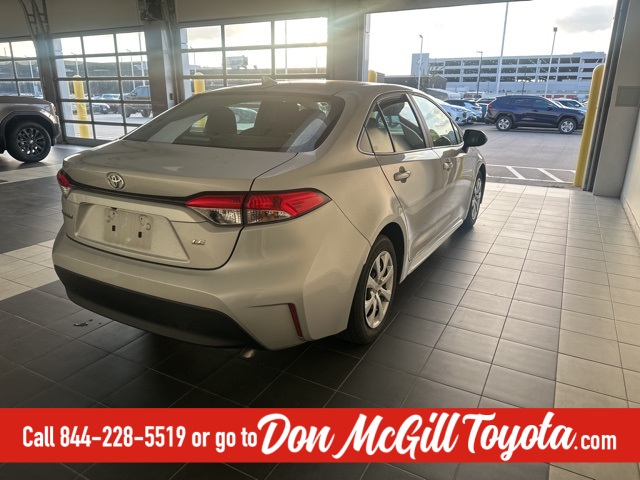 2024 Toyota Corolla LE Silver at Don McGill Toyota