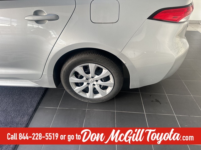 2024 Toyota Corolla LE Silver at Don McGill Toyota