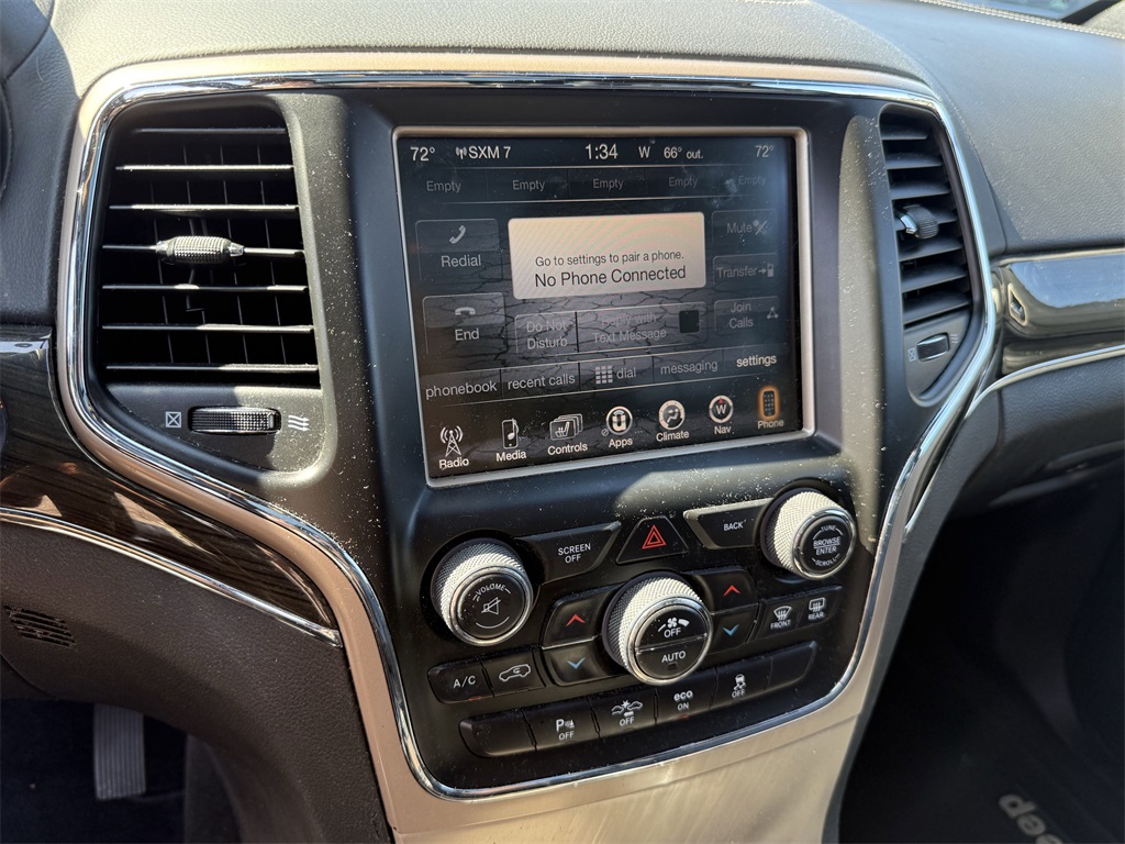 2014 Jeep Grand Cherokee Overland Black at Westside Lexus