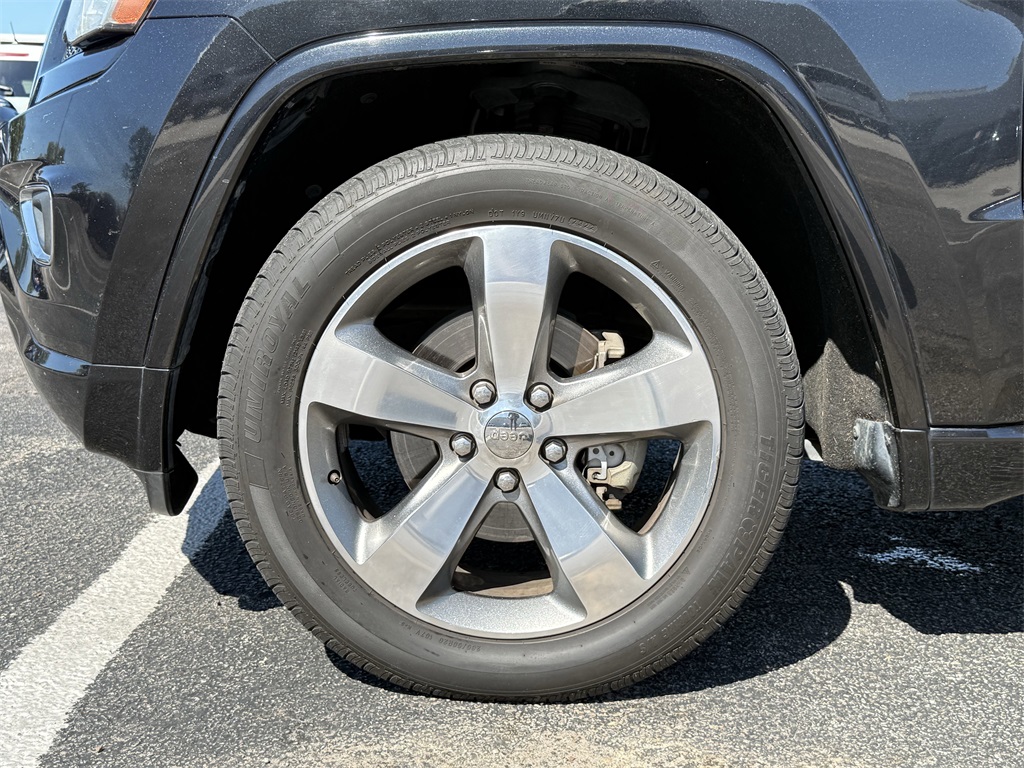 2014 Jeep Grand Cherokee Overland Black at Westside Lexus