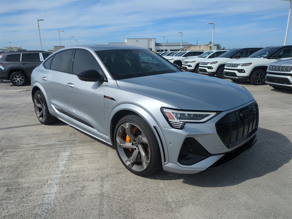 Used 2023 Audi e-tron S Sportback Premium Plus with VIN WA11CBGE7PB015614 for sale in Tamarac, FL