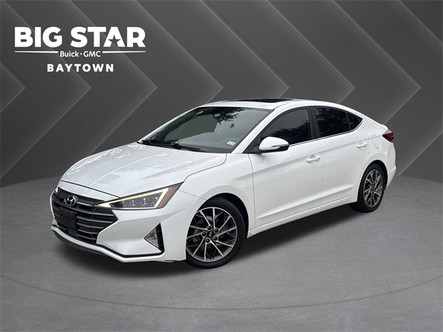 2020 Hyundai Elantra Limited White at Martin Chrysler Dodge Jeep Ram