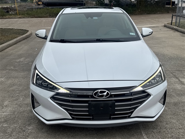 2020 Hyundai Elantra Limited White at Martin Chrysler Dodge Jeep Ram