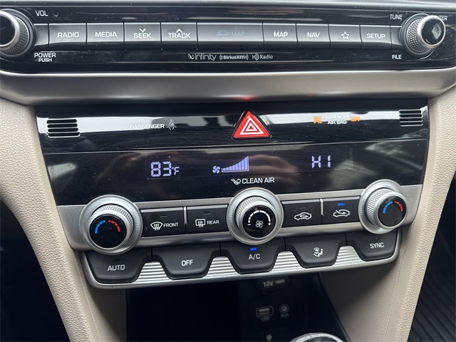 2020 Hyundai Elantra Limited White at Martin Chrysler Dodge Jeep Ram