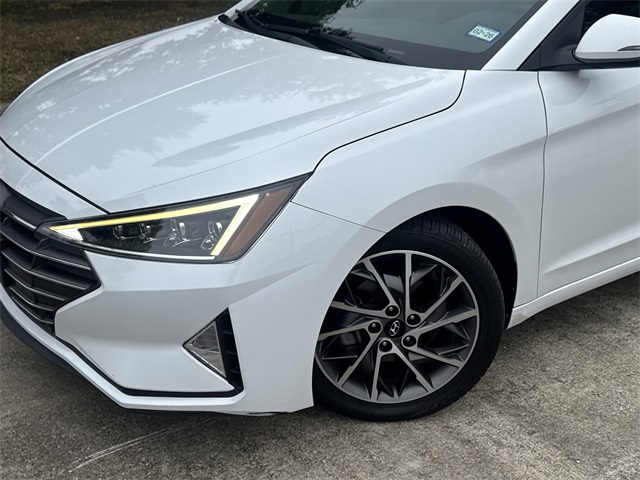 2020 Hyundai Elantra Limited White at Martin Chrysler Dodge Jeep Ram