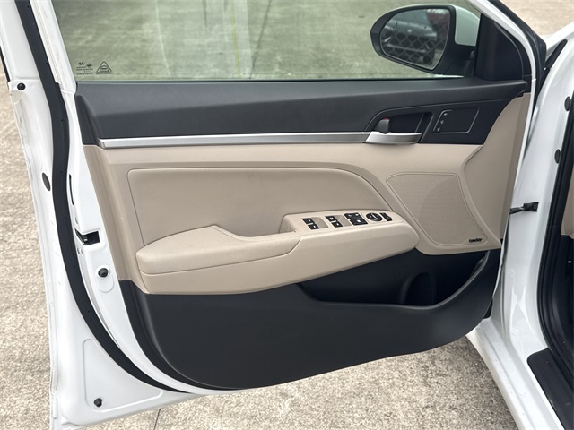 2020 Hyundai Elantra Limited White at Martin Chrysler Dodge Jeep Ram