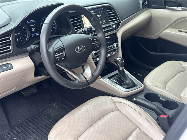 2020 Hyundai Elantra Limited White at Martin Chrysler Dodge Jeep Ram