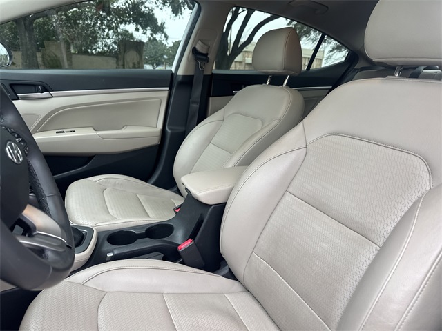 2020 Hyundai Elantra Limited White at Martin Chrysler Dodge Jeep Ram