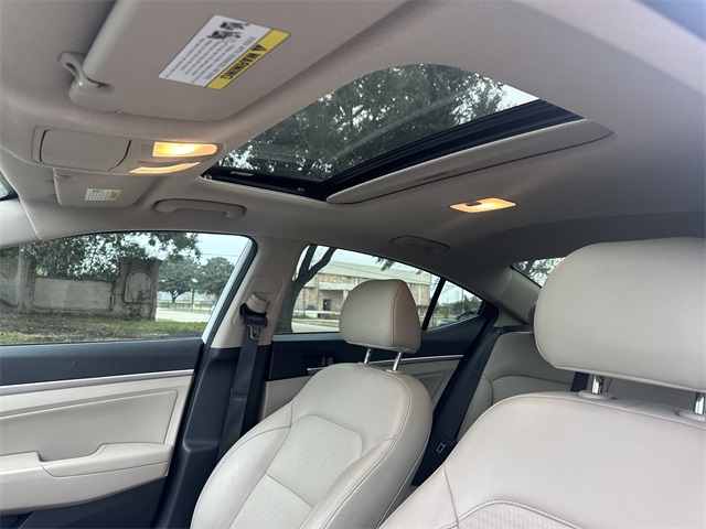 2020 Hyundai Elantra Limited White at Martin Chrysler Dodge Jeep Ram