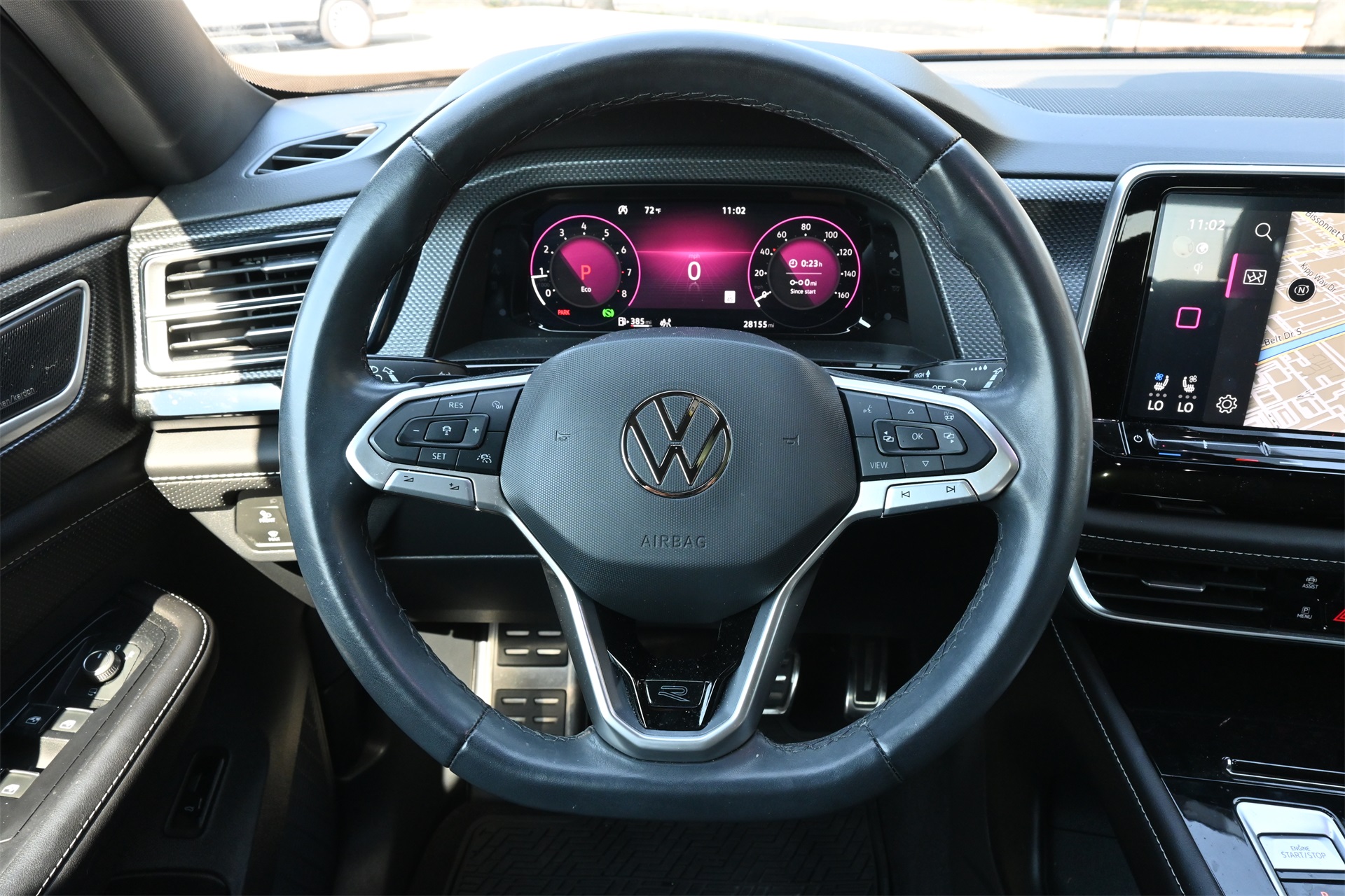 2024 Volkswagen Atlas Cross Sport 2.0T SEL Premium R-Line Blue at Bayshore Chrysler Jeep Dodge Ram