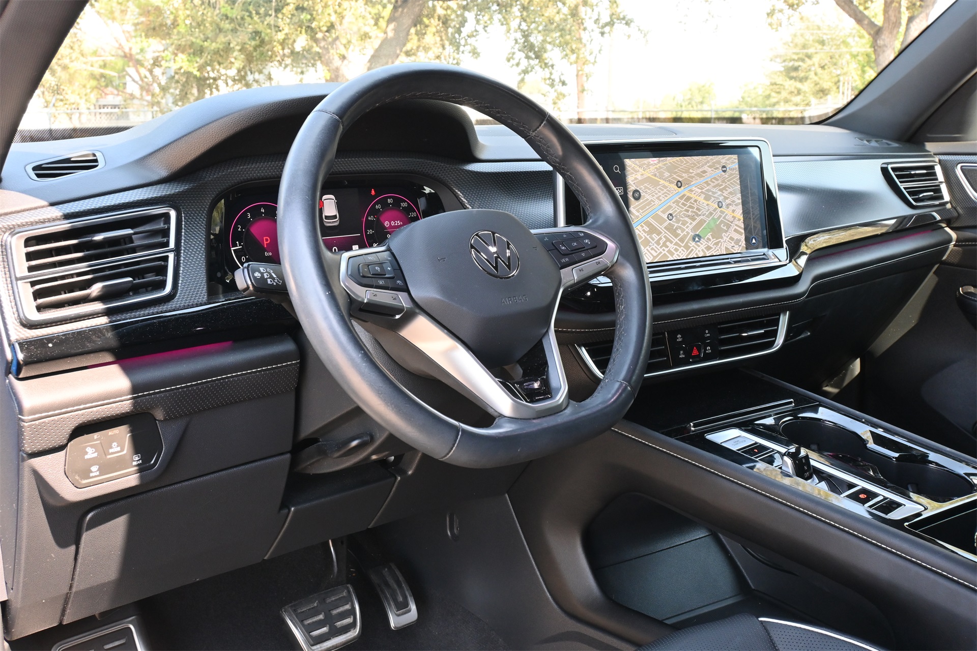 2024 Volkswagen Atlas Cross Sport 2.0T SEL Premium R-Line Blue at Bayshore Chrysler Jeep Dodge Ram