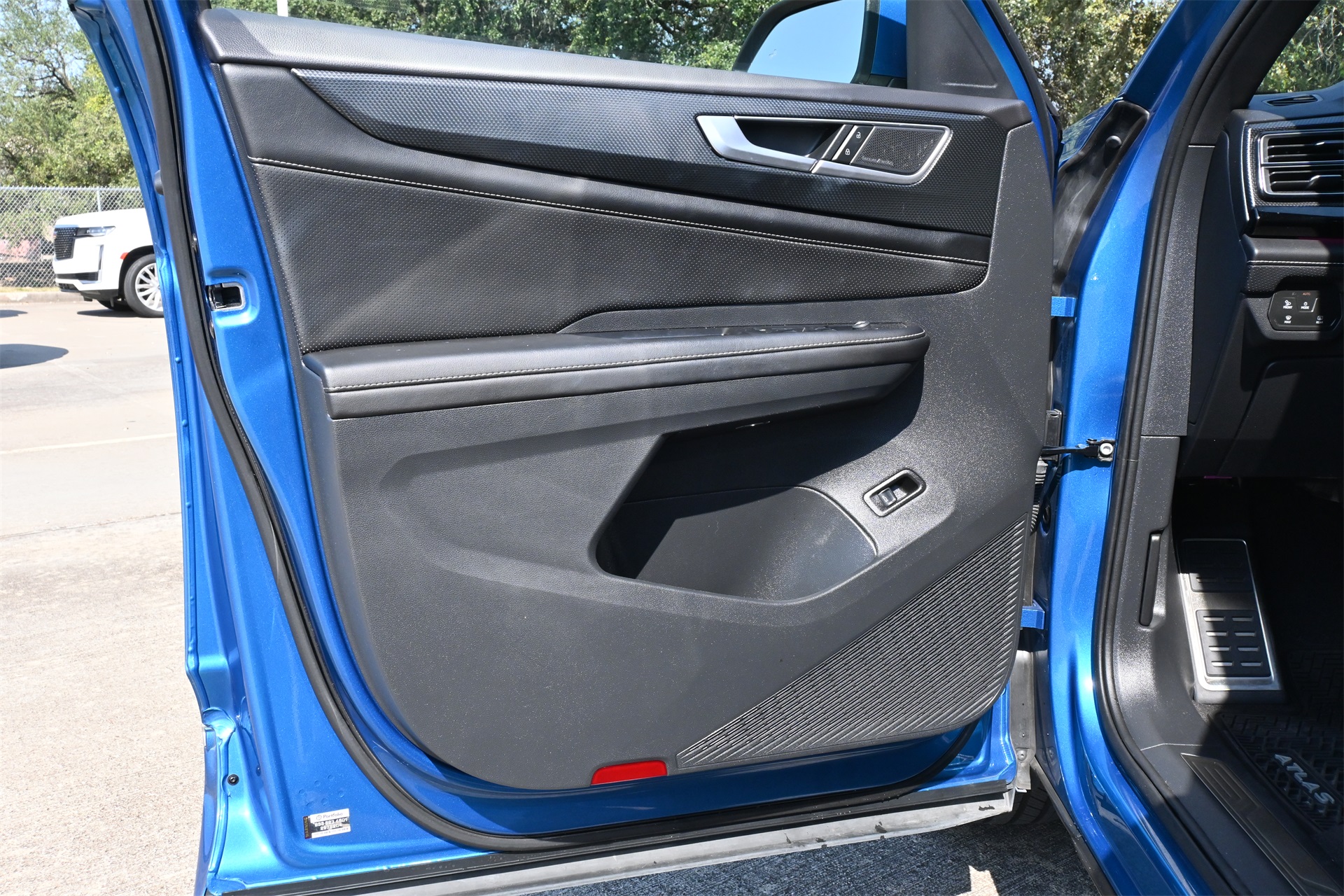 2024 Volkswagen Atlas Cross Sport 2.0T SEL Premium R-Line Blue at Bayshore Chrysler Jeep Dodge Ram