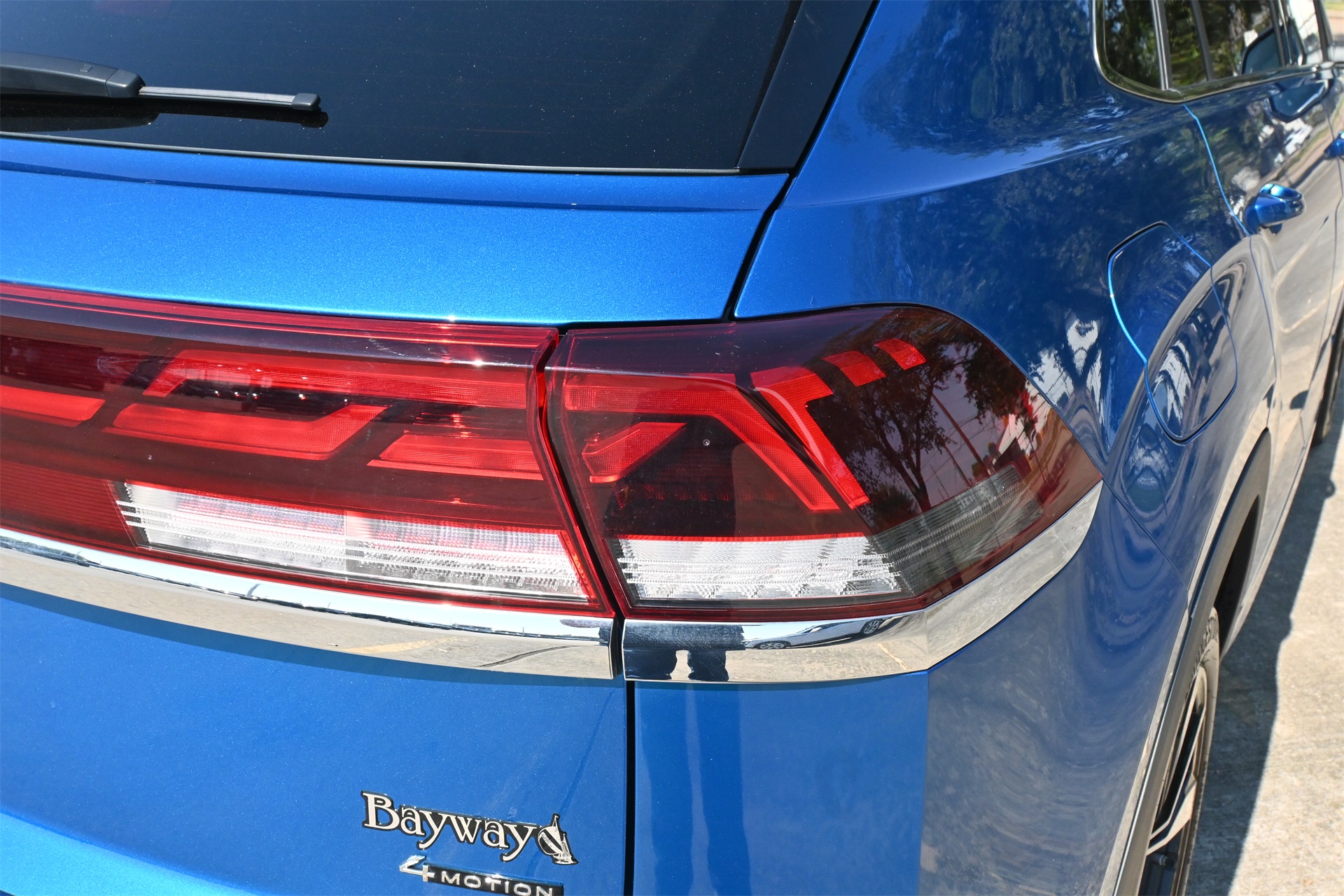 2024 Volkswagen Atlas Cross Sport 2.0T SEL Premium R-Line Blue at Bayshore Chrysler Jeep Dodge Ram