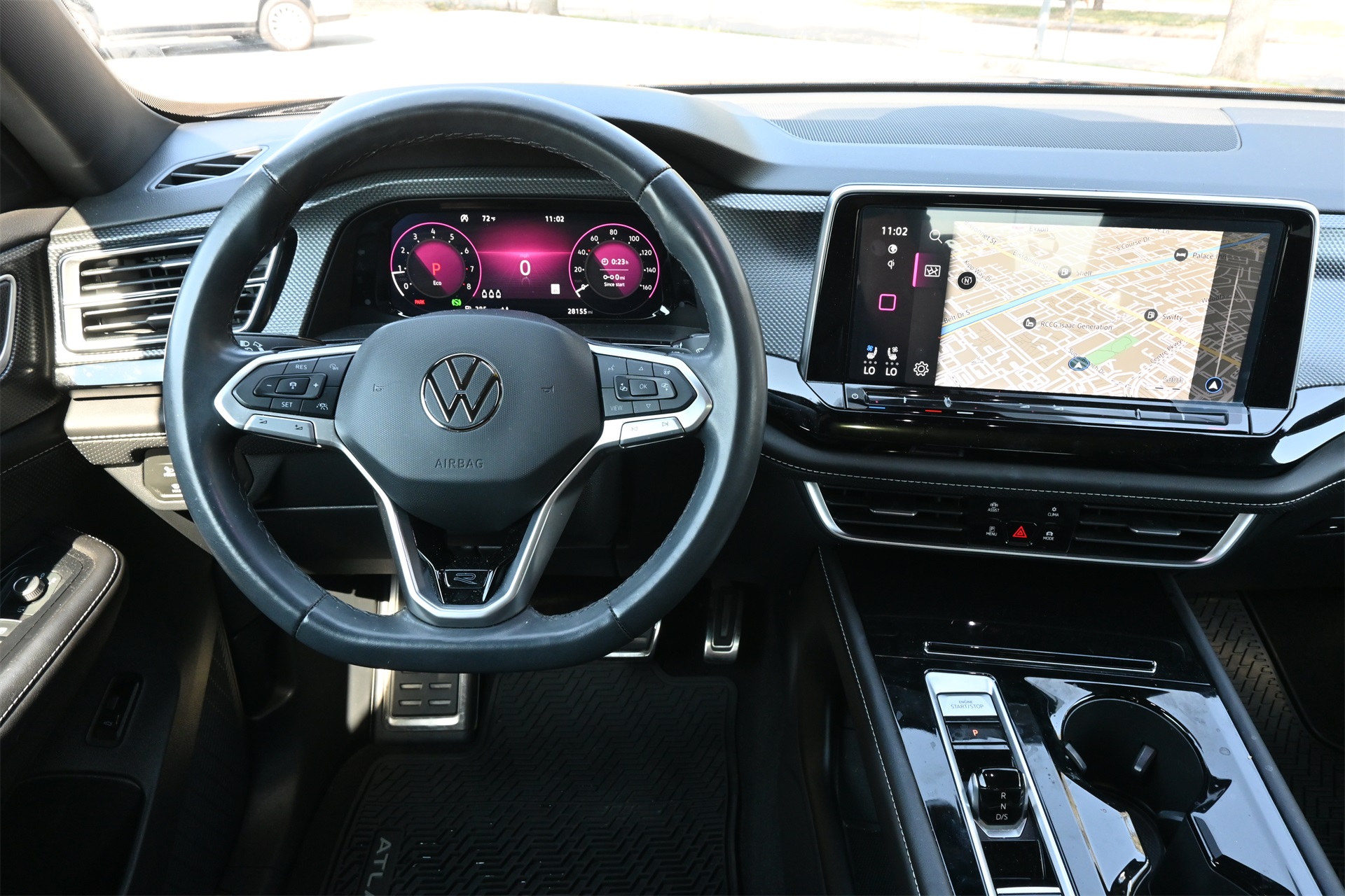 2024 Volkswagen Atlas Cross Sport 2.0T SEL Premium R-Line Blue at Bayshore Chrysler Jeep Dodge Ram