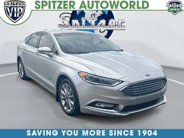 Ingot Silver 2017 Ford Fusion Energi Sedan Front-Wheel Drive Continuously Variable Transmission