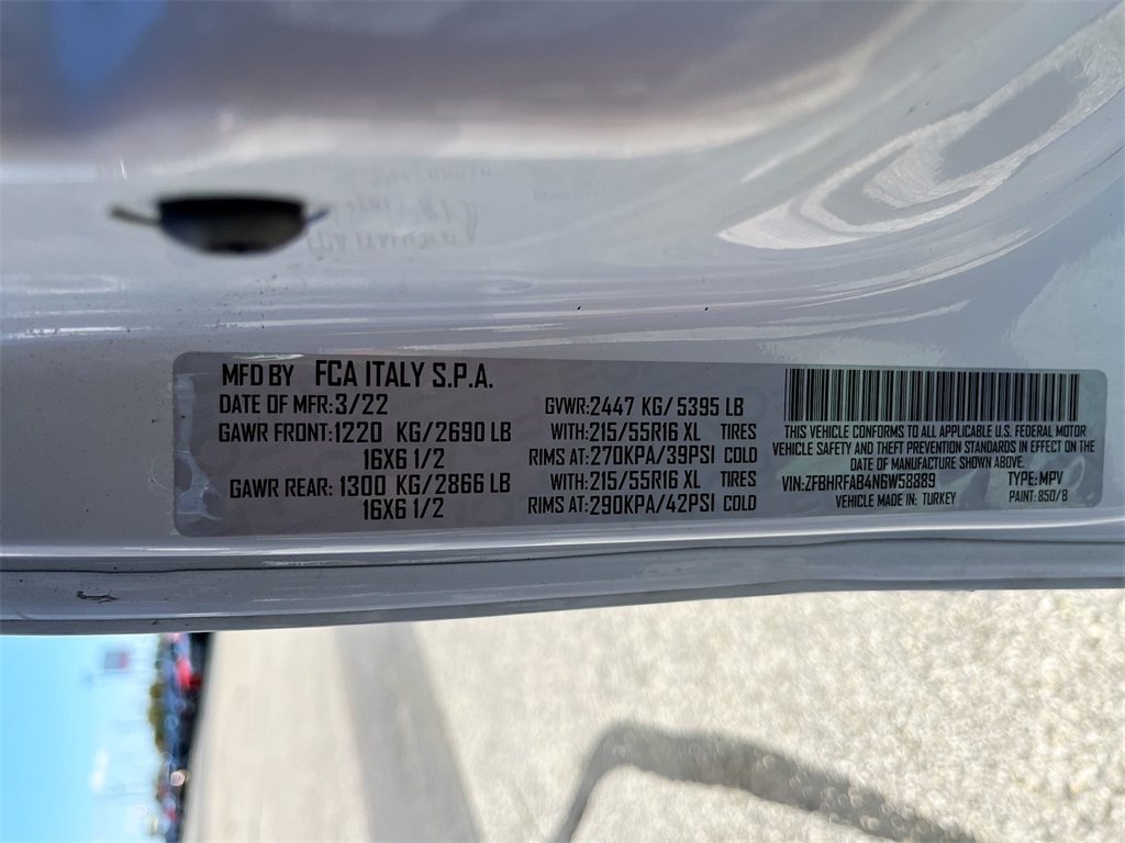 2022 Ram ProMaster City Base White at Legacy Ford