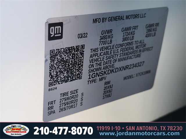 Used Car 2022 Chevrolet Suburban  Z71 For Sale Under $50,000 In San Antonio, Texas