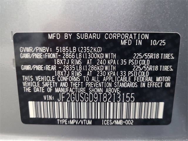 2026 – Subaru – Crosstrek Hybrid