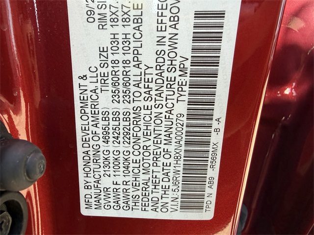 2022 Honda CR-V EX-L  at Community Honda