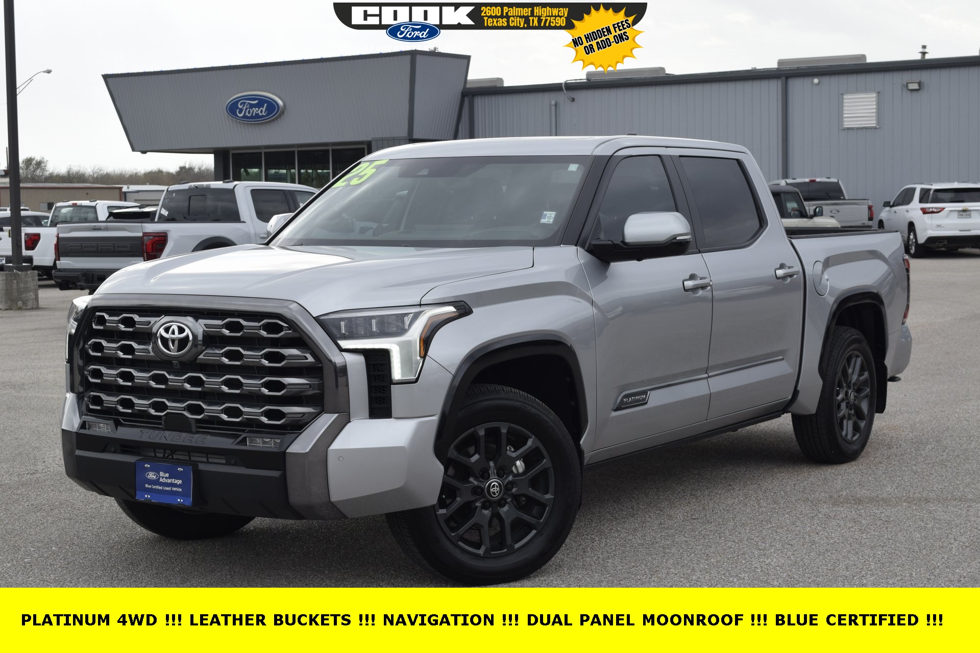 2025 Toyota Tundra Platinum CrewMax Cab 4WD