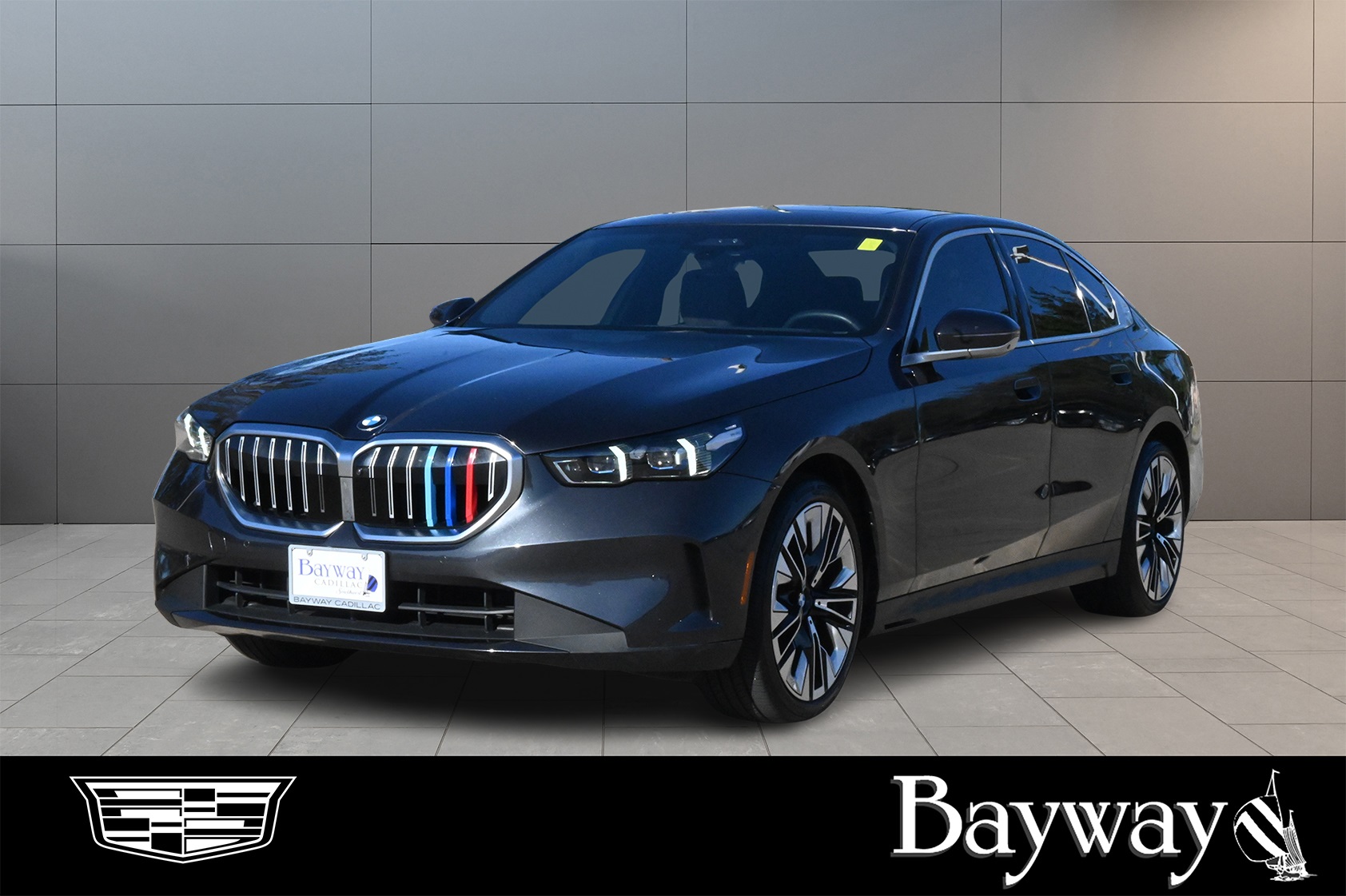 2024 BMW 5 Series 530i Gray at Classic Elite Chevrolet Sugar Land