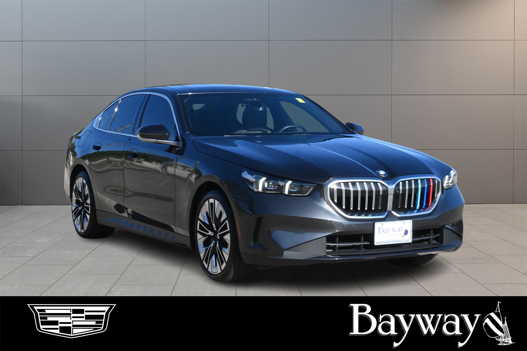 2024 BMW 5 Series 530i Gray at Classic Elite Chevrolet Sugar Land