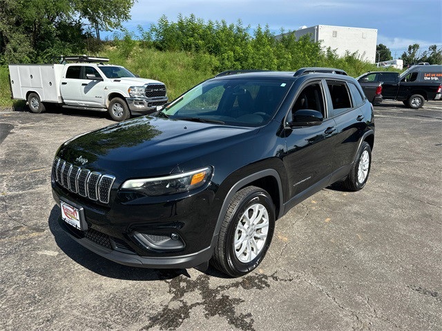 Used 2022 Jeep Cherokee Latitude Lux with VIN 1C4PJMMX6ND550345 for sale in Kansas City