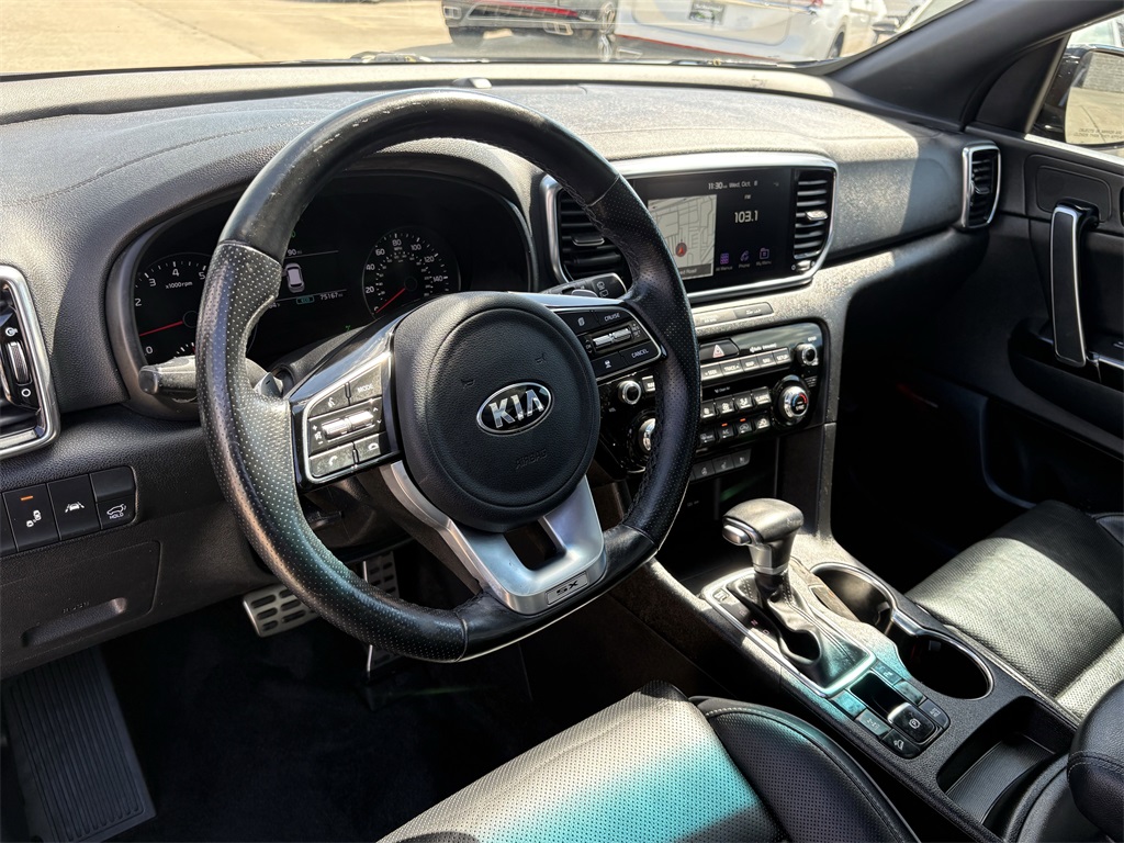 2022 Kia Sportage SX Black at Martin Chrysler Dodge Jeep Ram